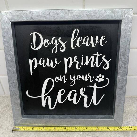 Dogs Leave Paw Prints on Your Heart picture - Picture 2 of 4